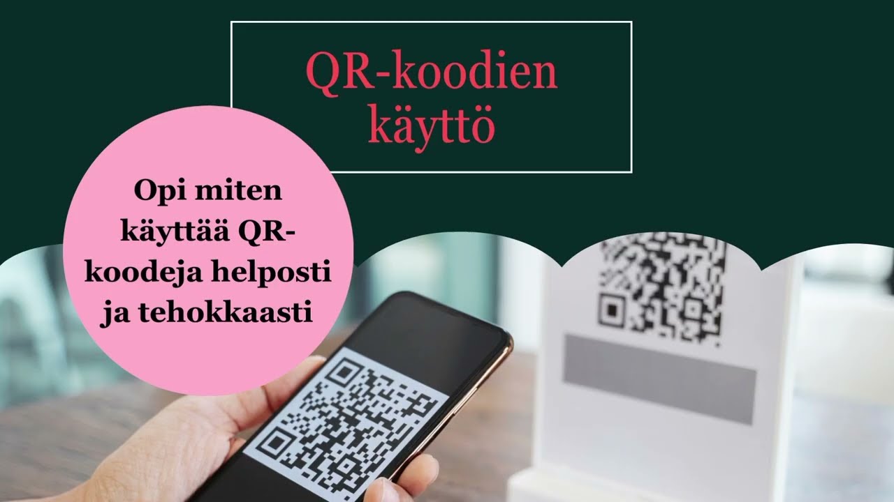 QR koodien käyttö
