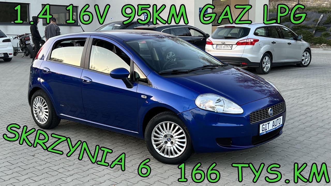 Fiat Grande Punto 1.4 16V 95KM GAZ LPG - Prezentacja