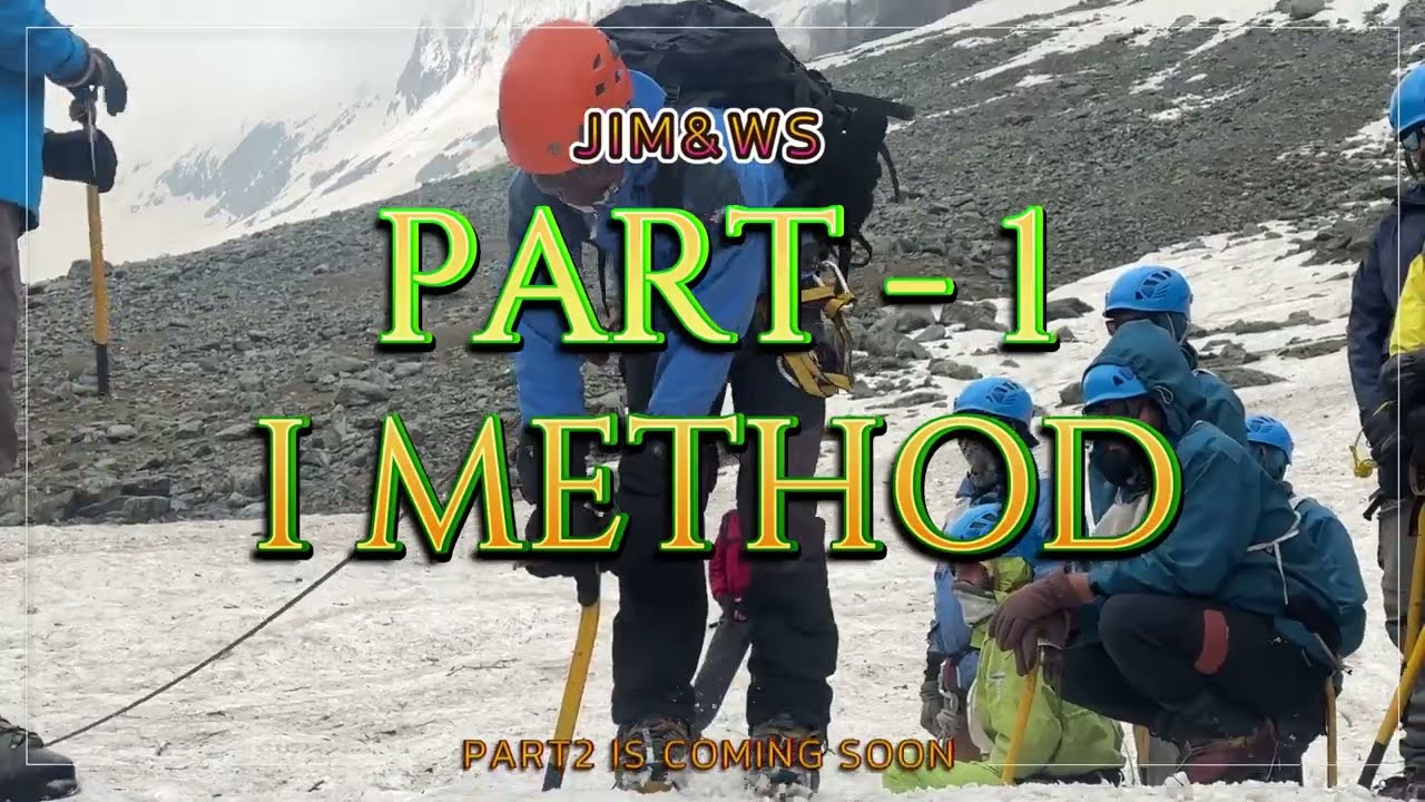 Crevasse | Rescue | I method | Basic mountaineering course | 2025 | JIM&WS | Pahalgam
