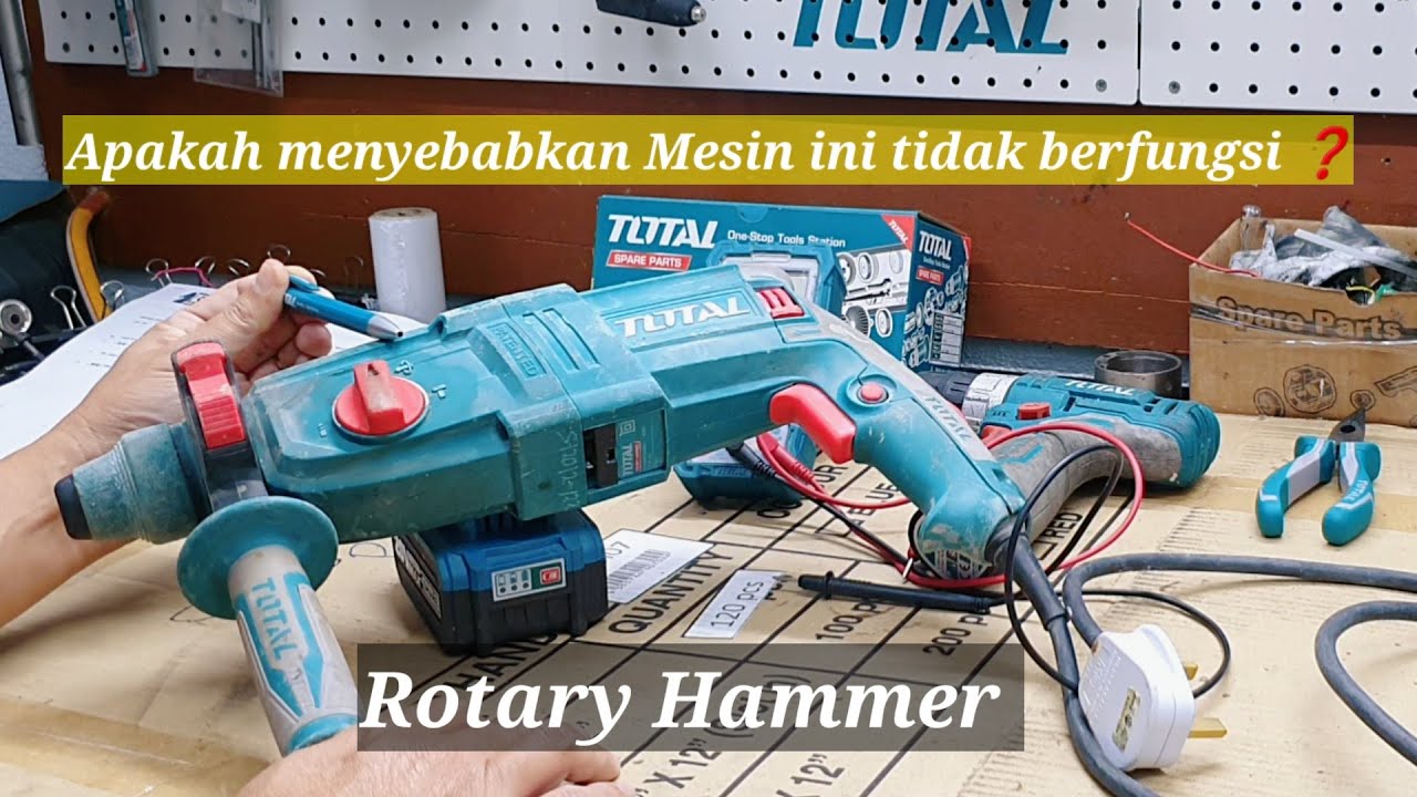 Перфоратор TOTAL Tools - TH308268. Сервисное и техническое обслуживание.