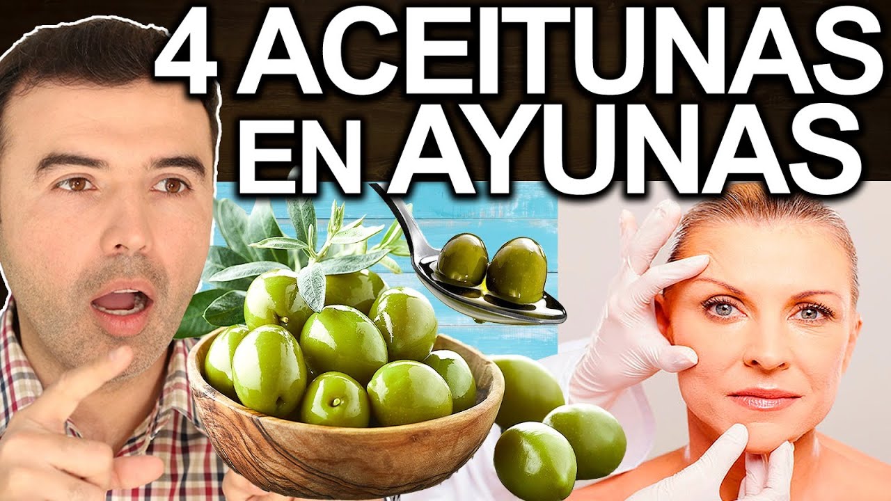 4 ACEITUNAS EN AYUNAS CURA TODO! - ¿Para Qué Sirven? - Beneficios De Las Olivas Verdes