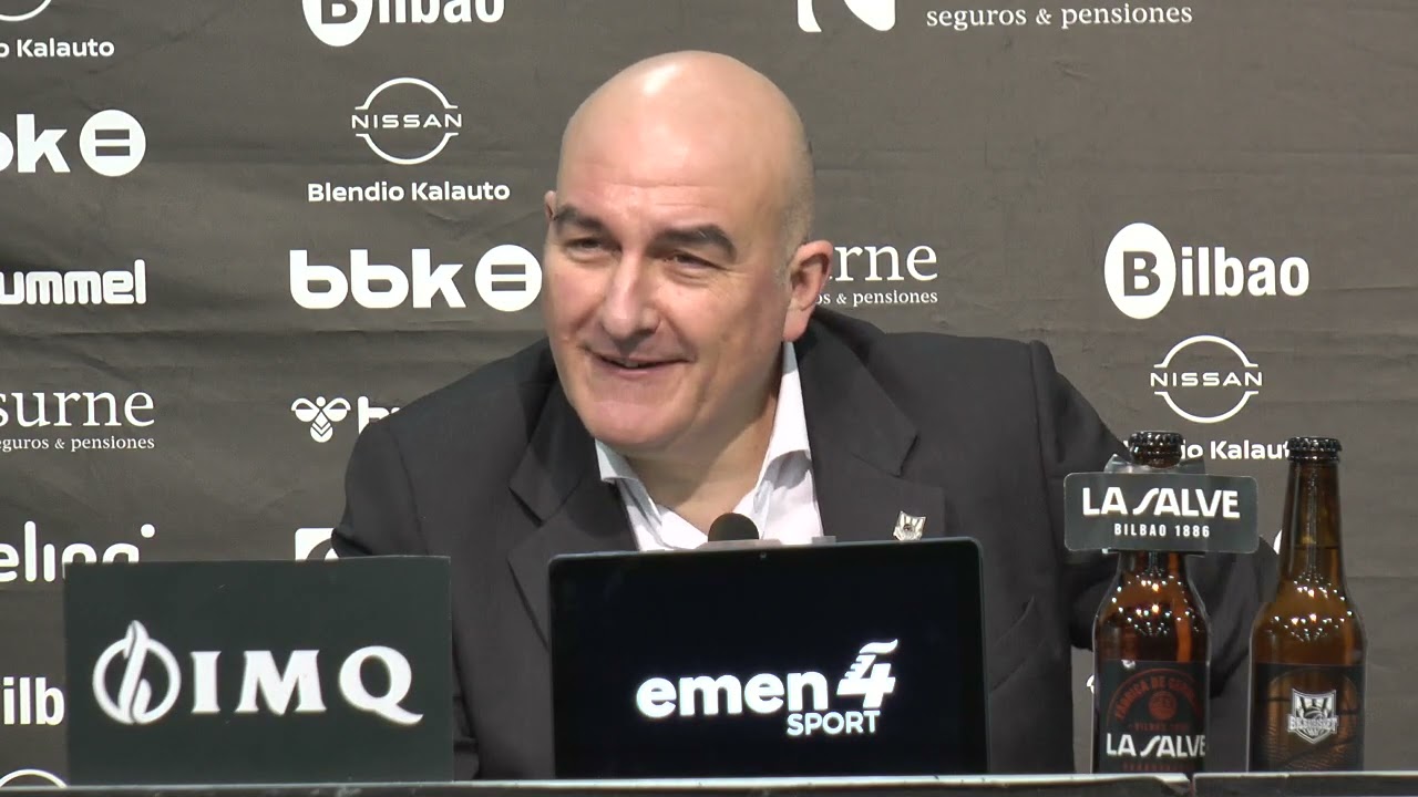 Post-game: Surne Bilbao Basket-Unicaja: Jaume Ponsarnau