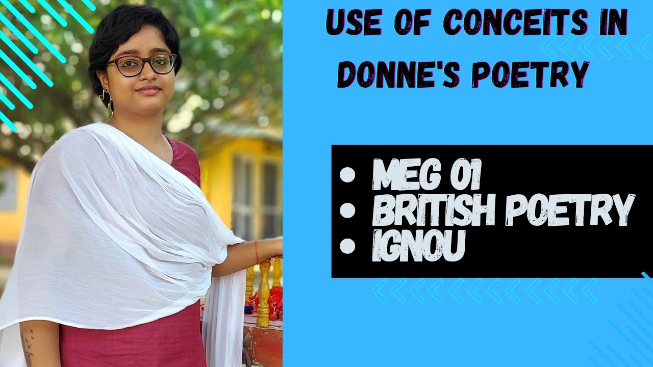 Use of Conceit in Donne’s poetry | important question| meg 01| MA ignou| The Flea| Valediction| 