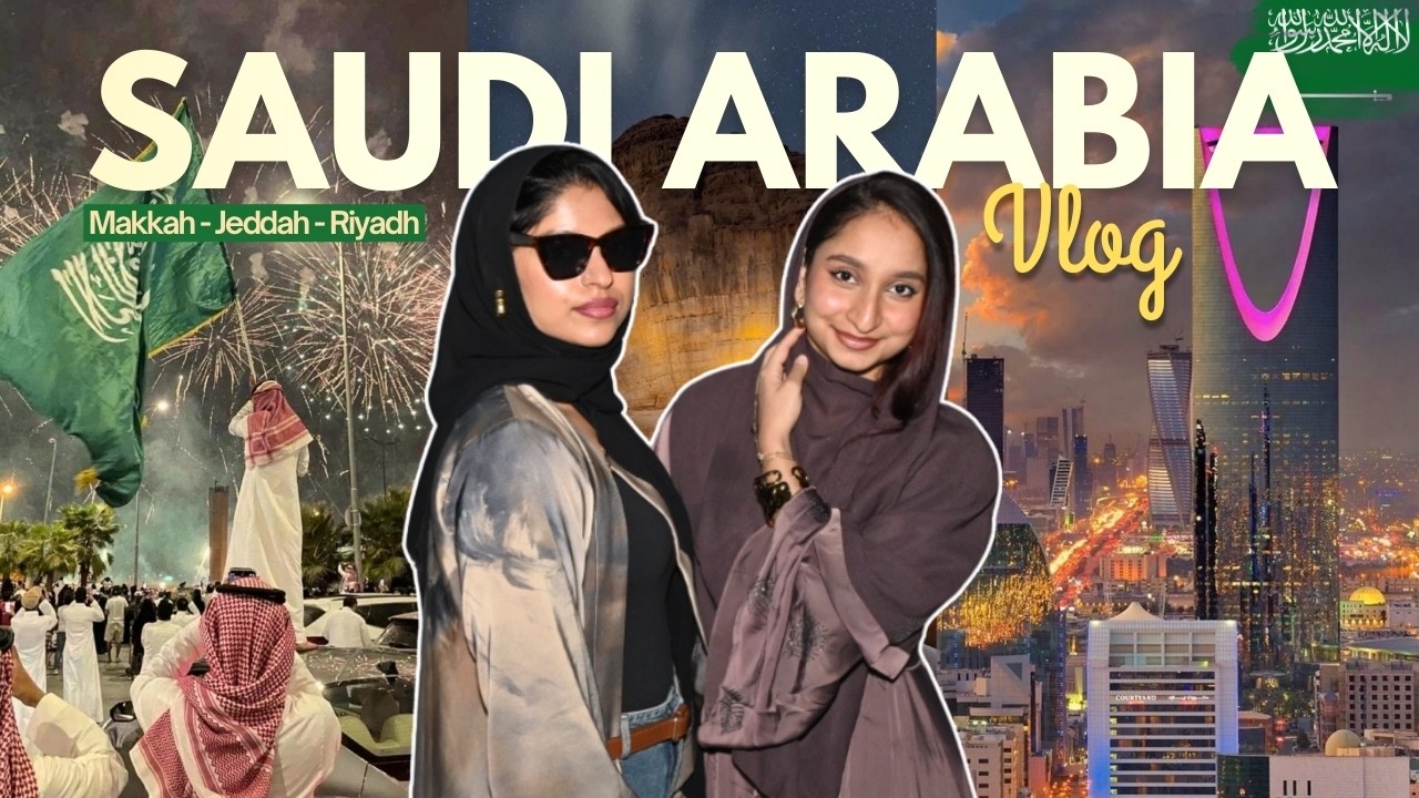 Saudi Arabia SHOCKED us😳🇸🇦 Jeddah, Riyadh & Makkah Vlog