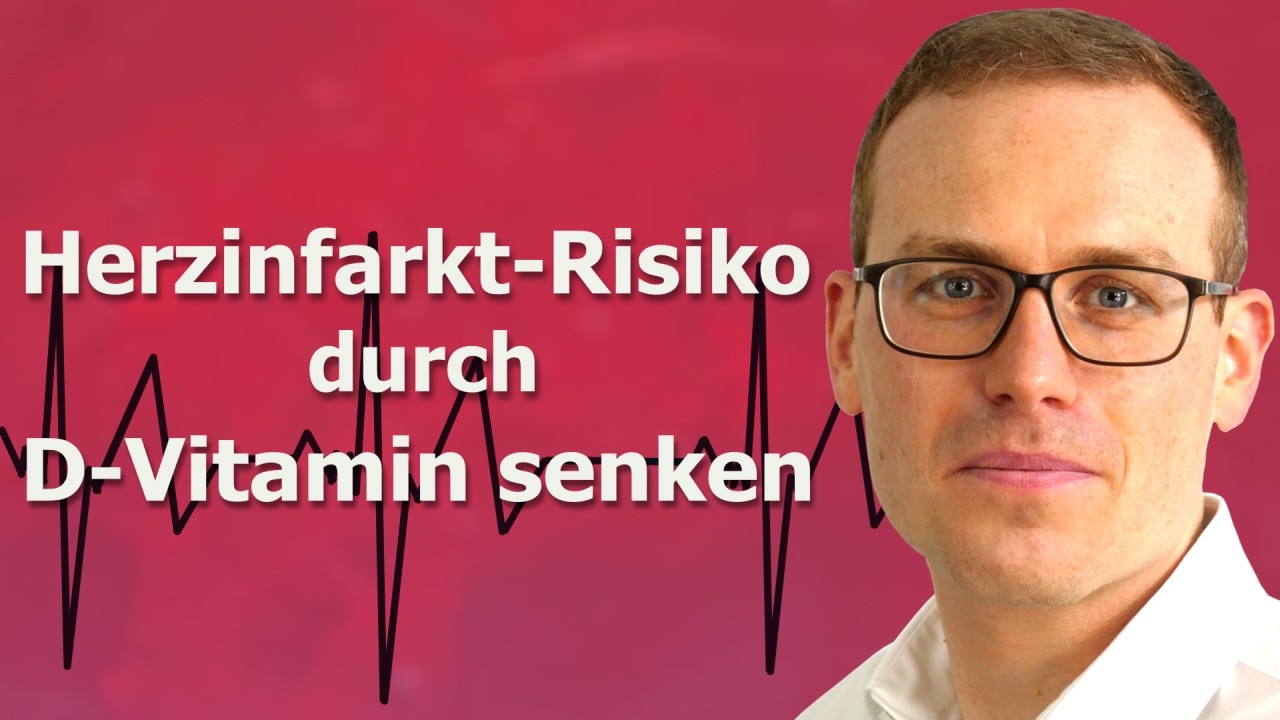 Kann Vitamin D das Herzinfarkt-Risiko senken? (brandneue Daten!)