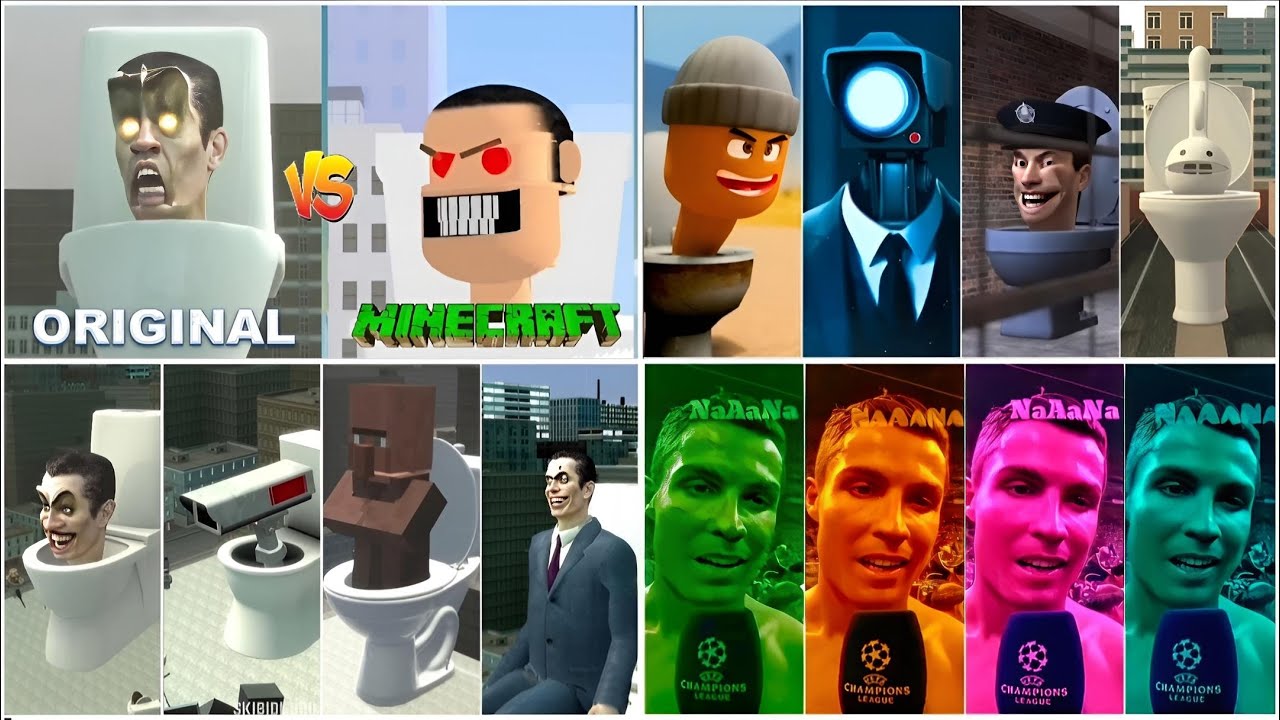 Skibidi toilet mega battle