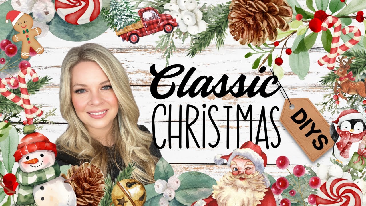 🎄Classic Christmas DIYS on a budget 2024 5 under $5