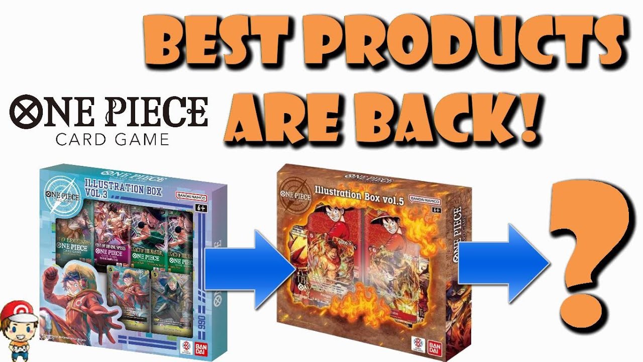 Best One Piece Products are Coming Back! Illustration Box 7 & 8 Confirmed! (One Piece TCG News)