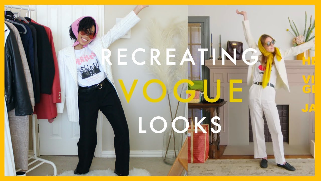 Recreating Camille Rowe's Vogue 7 Days 7 Looks Outfits Using My Wardrobe|Shop Your Wardrobe Ep.7