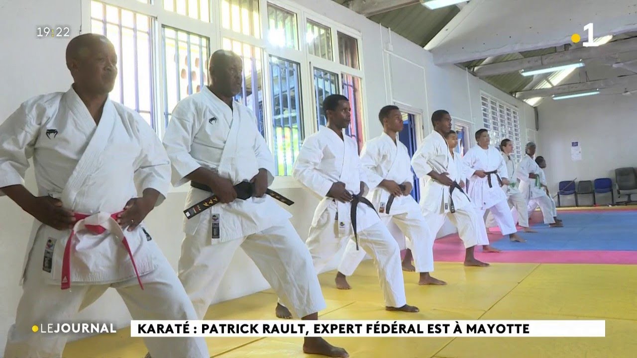 Karaté : Patrick Rault, expert fédéral est à Mayotte