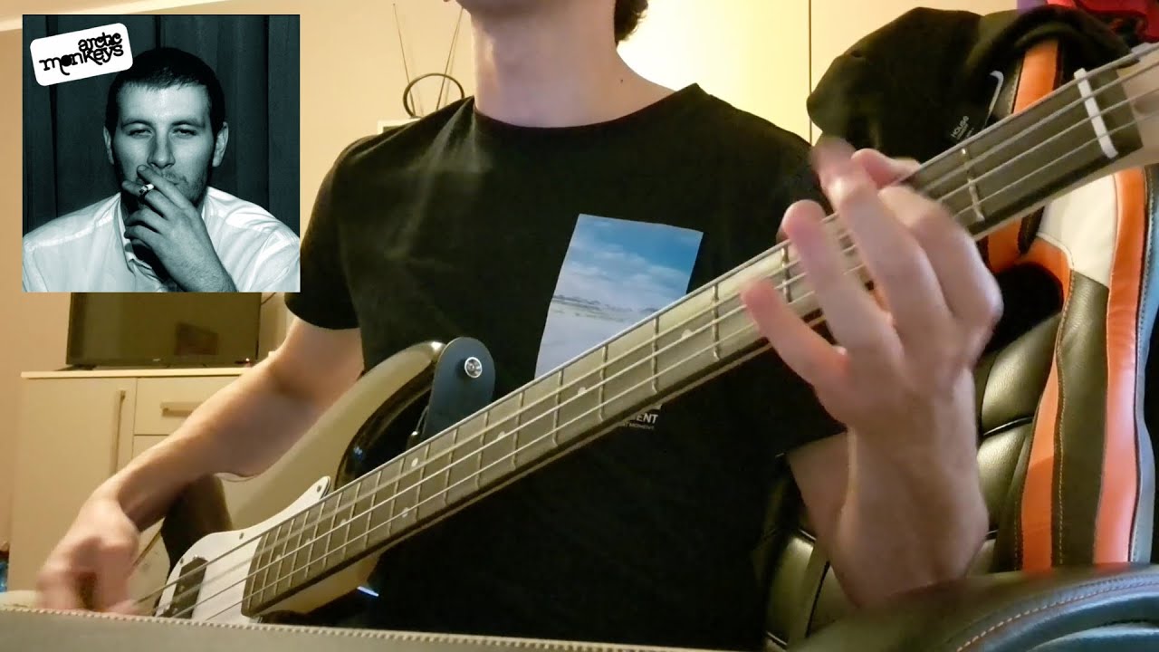 When the sun goes down - Arctic Monkeys | Bass cover