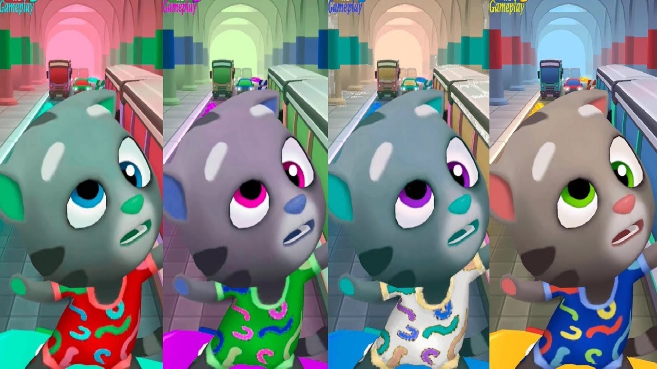 Colors Reaction Talking Tom Gold Run New Character Snake Off Tom Boss Fight New  Chasing for Snakes
