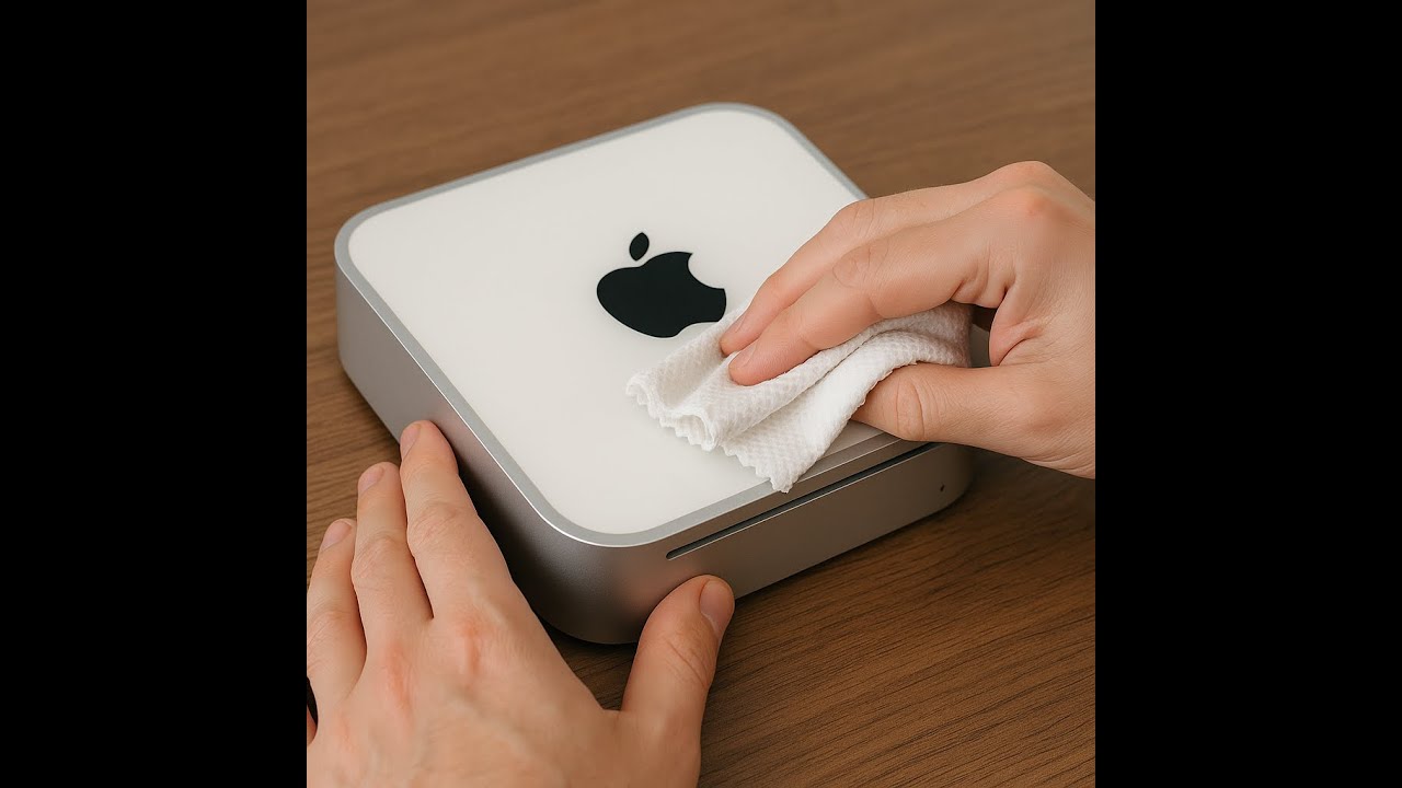 Mac Mini Exterior Cleaning