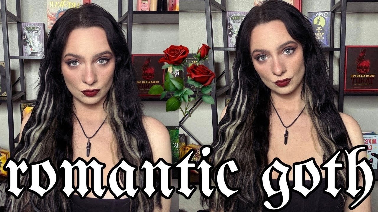 Trying Romantic Goth Makeup for the First Time (At 30 Years Old!)