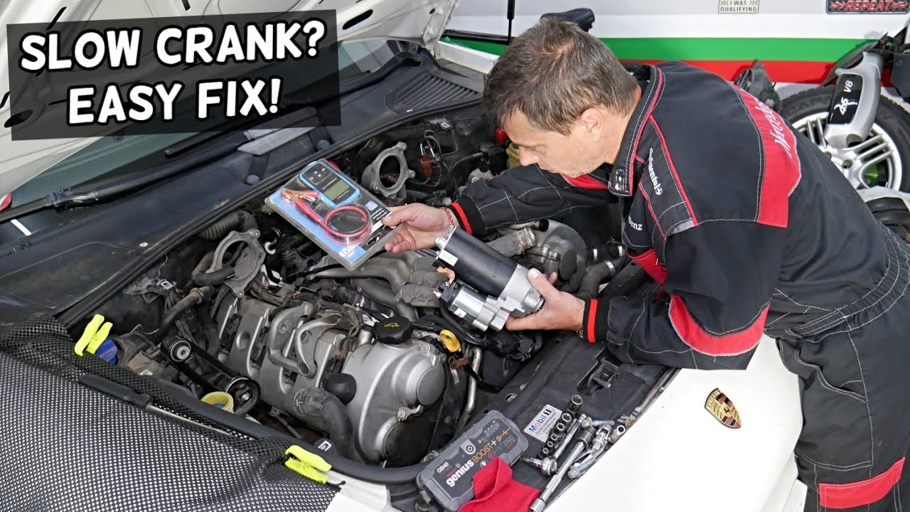 TOP 3 REASONS WHY CAR CRANKS SLOW  EASY FIX