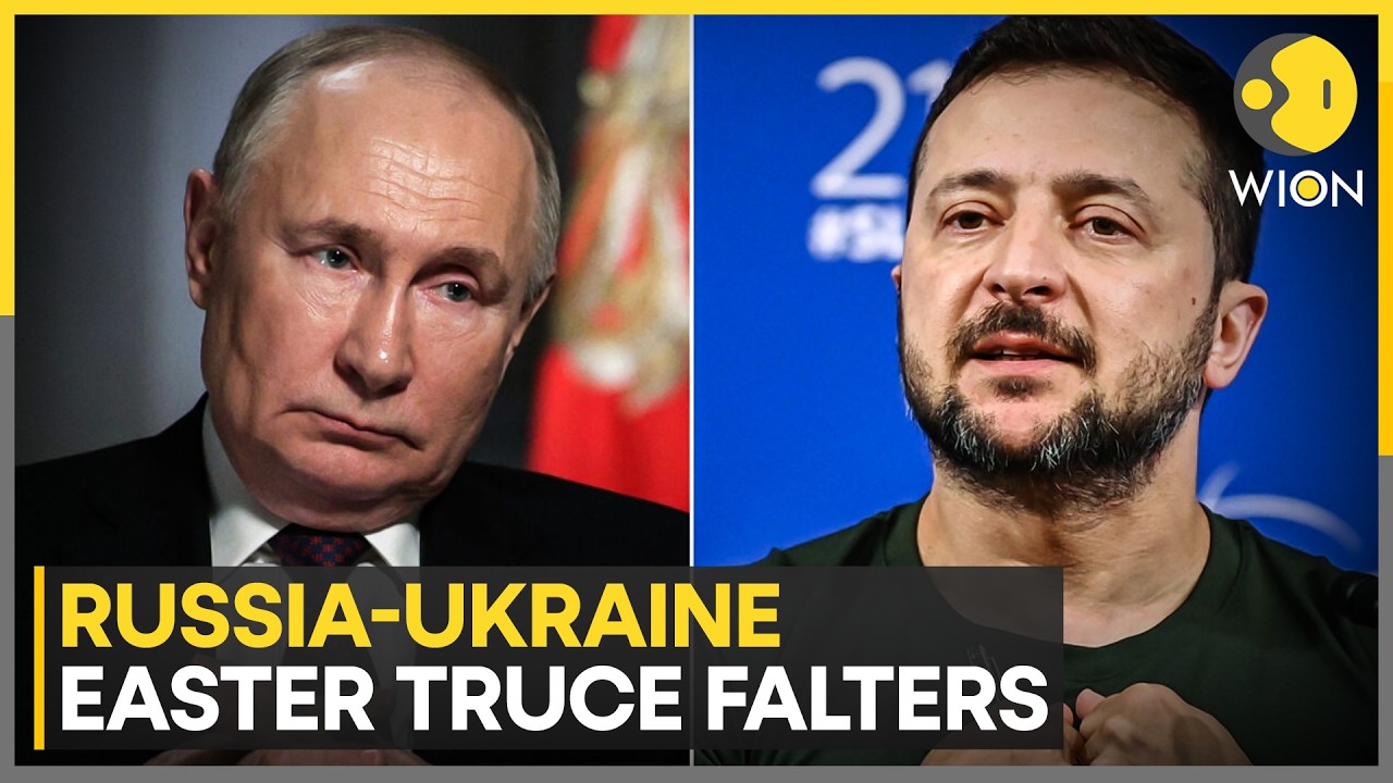 Russia-Ukraine War: Vladimir Putin Takes Part in Easter Service After Announcing Truce | WION News