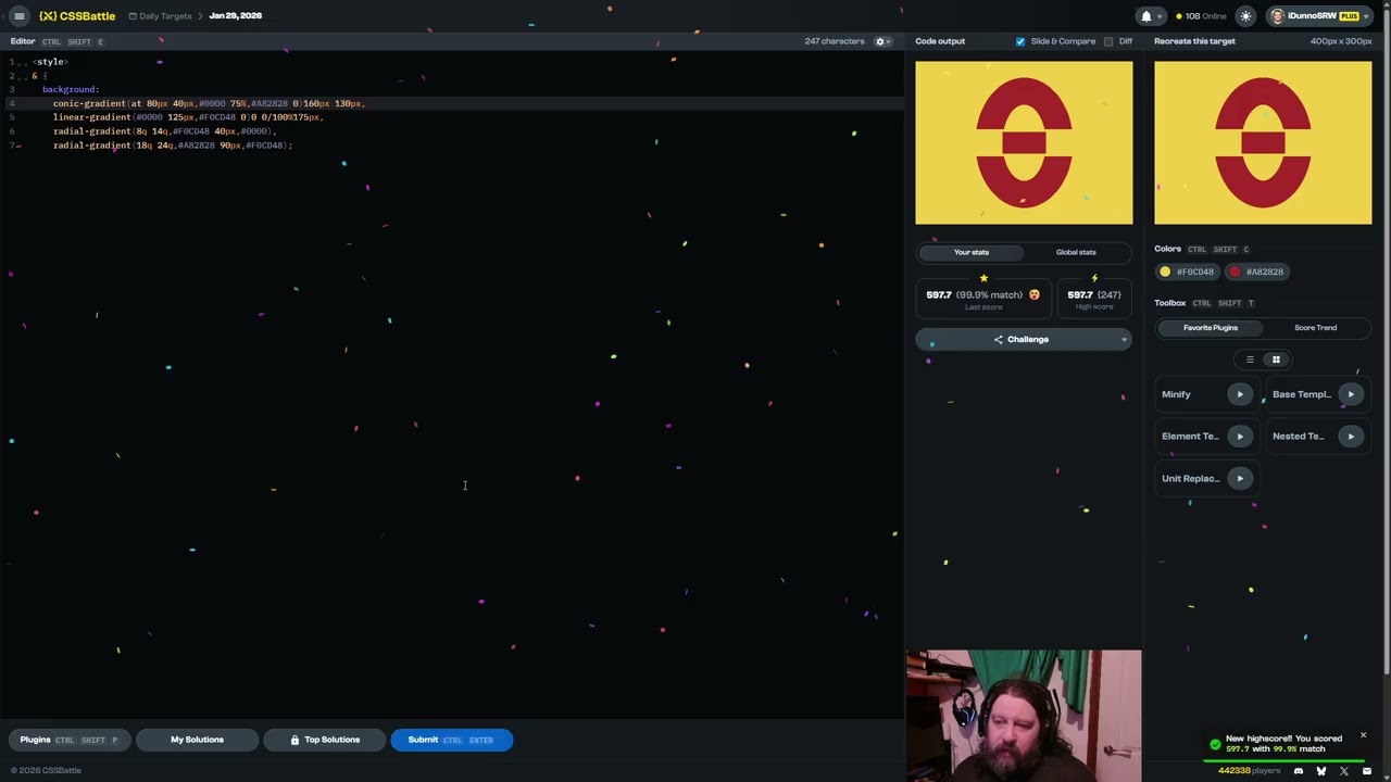 CSS Battle 2026-01-29