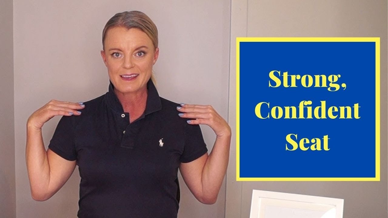 Strong, Confident Dressage Seat