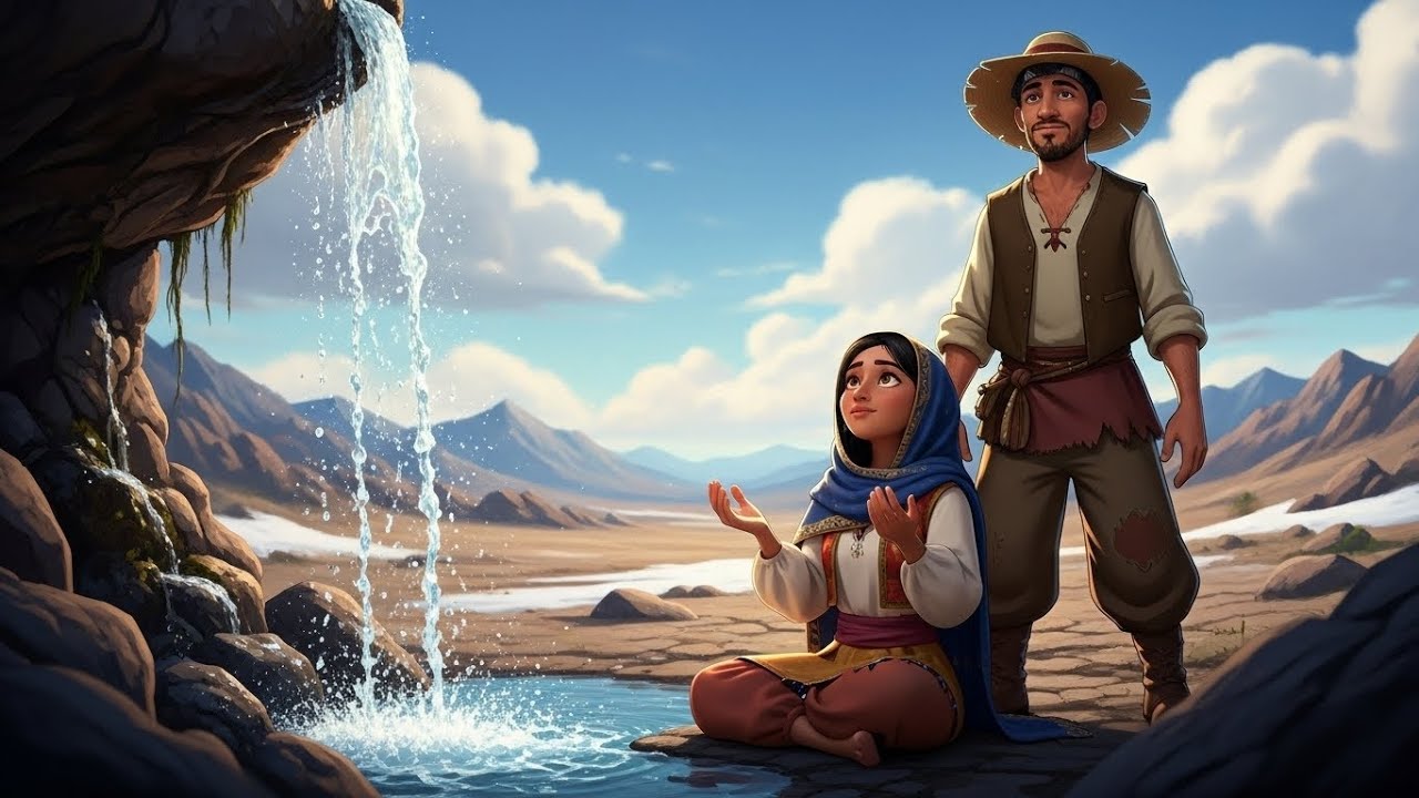 قصة الفلاح والأرض القاحلة 🌱 | كيف أصبحت جنة بدعاء الزوجة الصالحة | قصة مؤثرة للأطفال