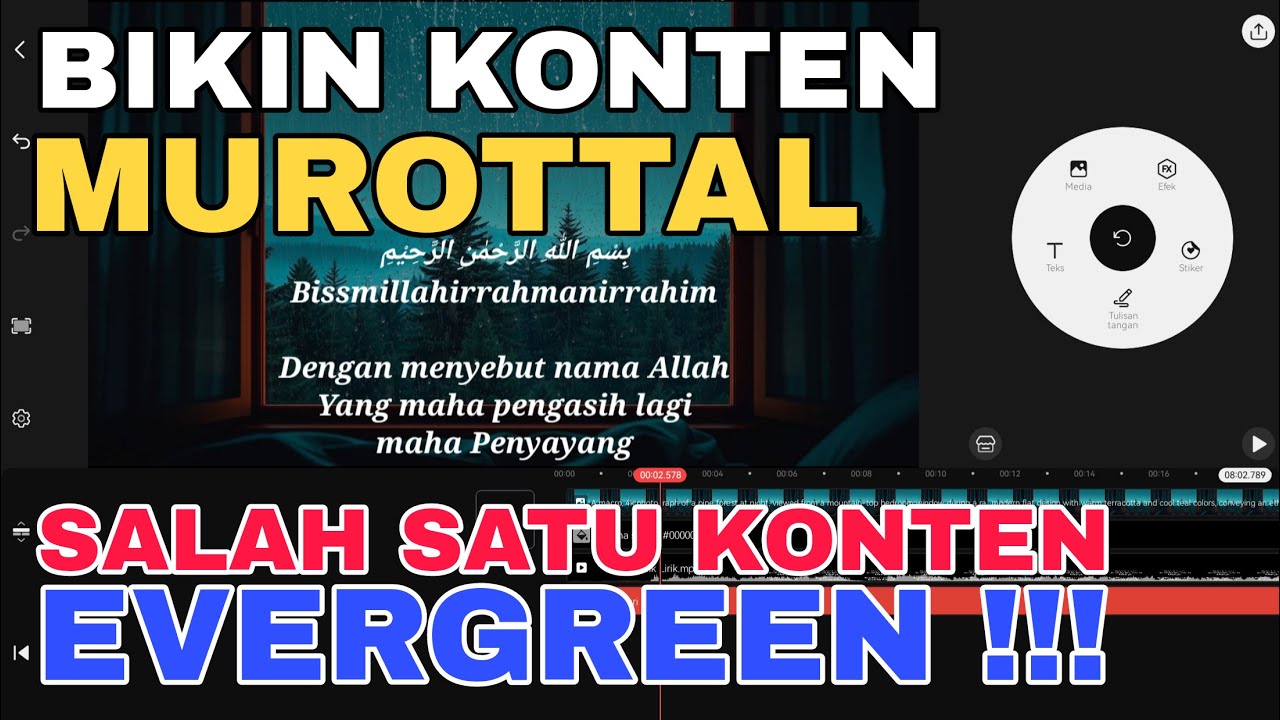 Cara Bikin Konten Murottal Al-Qur’an | Konten Evergreen Paling Aman di YouTube