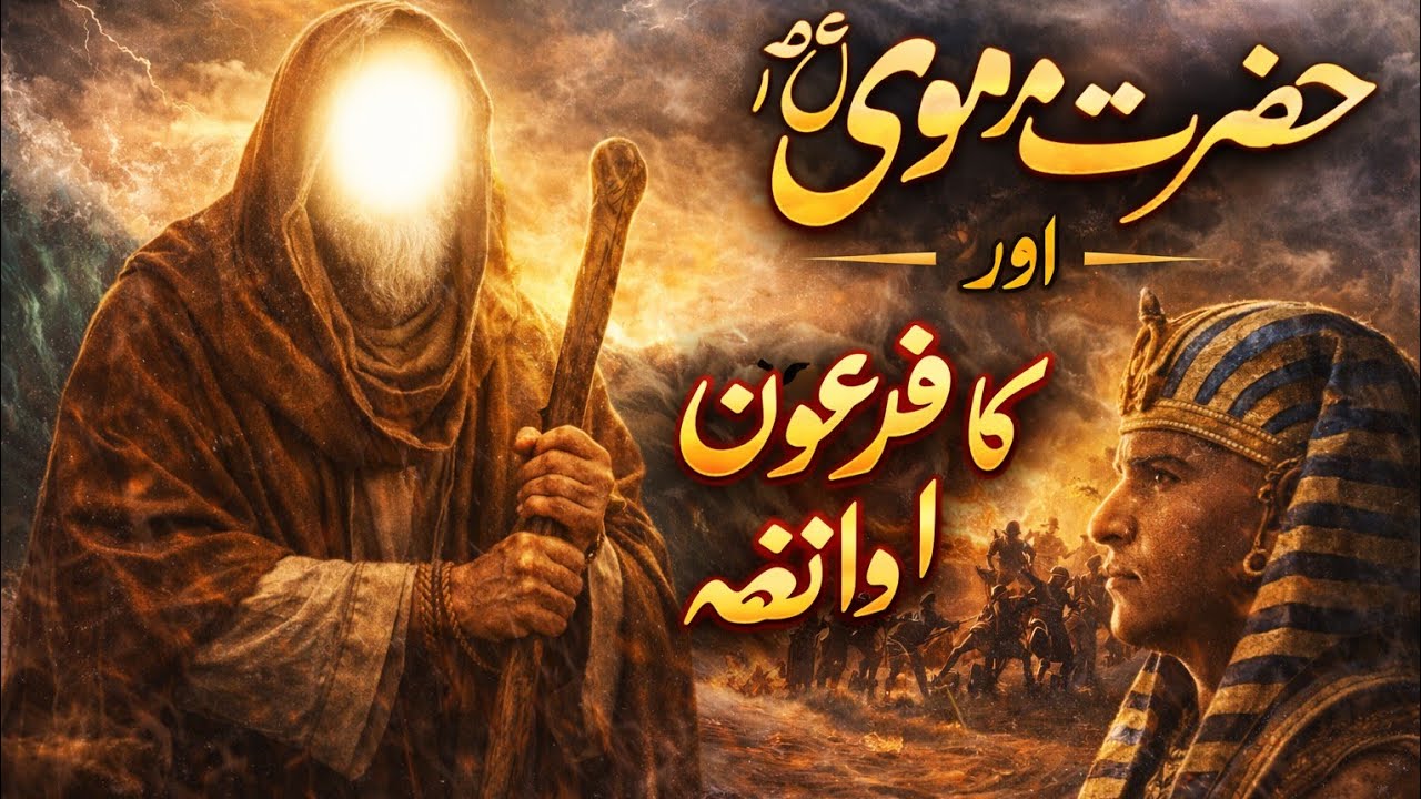 حضرت موسیٰؑ اور فرعون: قرآن کی حقیقی کہانی | ایمان، صبر اور اللہ کی قدرت