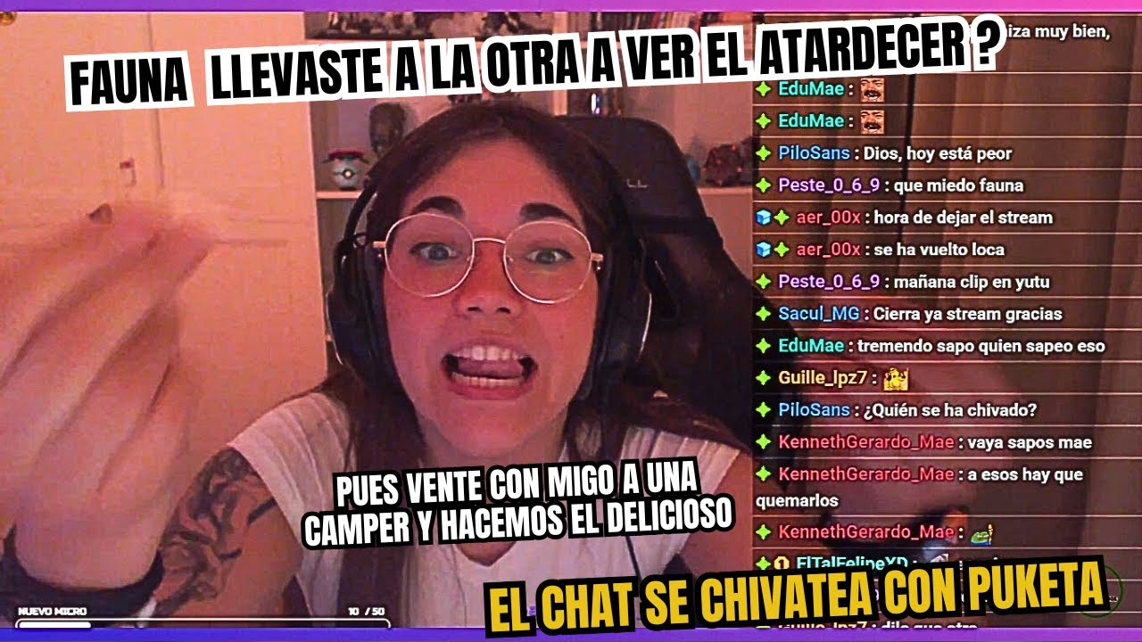 EL CHAT DE FAUNA SE CHIVATEA CON PUKETA Y LA EXPONE 😆  #nexxuz #arkeanos #nexxuzhd