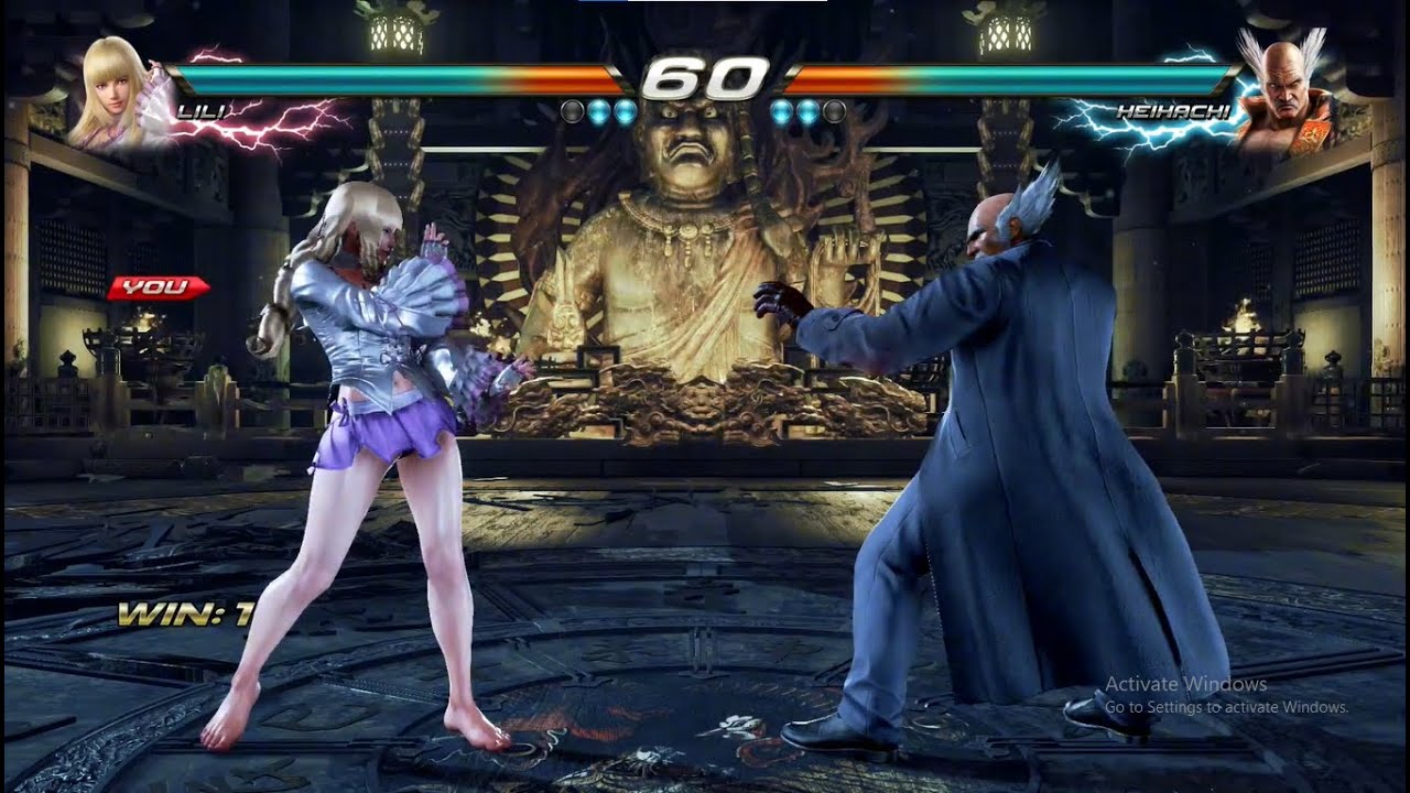 Tekken 7 || Lili Vs Heihachi (what a comeback by  Lili) #tekken8 #tekken7 #gaming #lili #heihachi