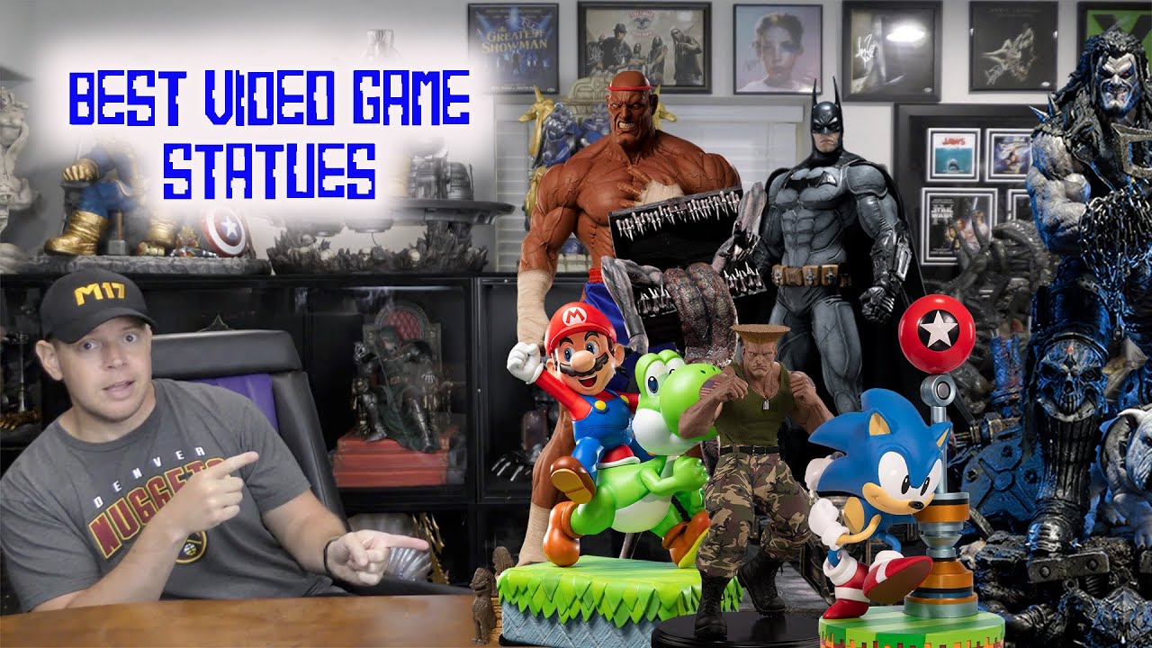 BEST VIDEO GAME STATUES!  Street Fighter, Mortal Kombat, Injustice, NES Countdown!