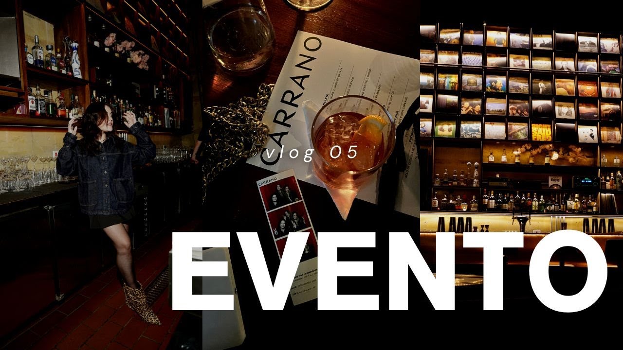 VLOG #05: evento carrano pre fall 2025 🍸