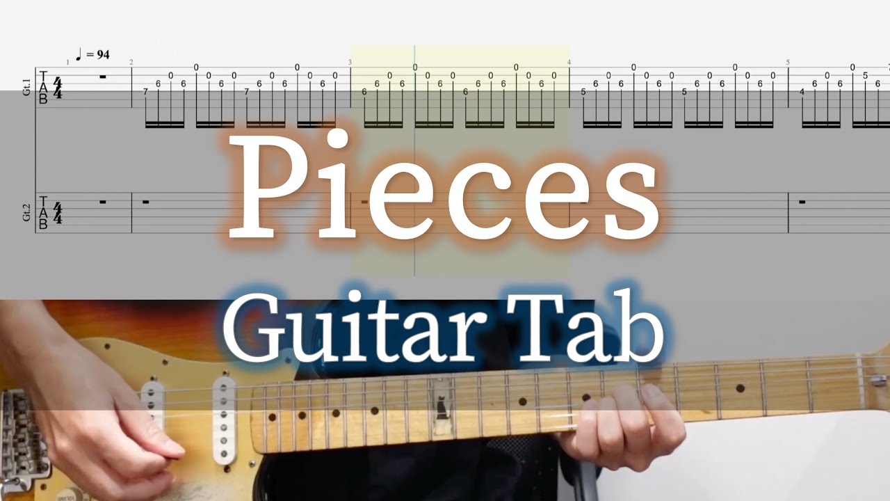 Pieces - L'Arc〜en〜Ciel / Guitar Tab