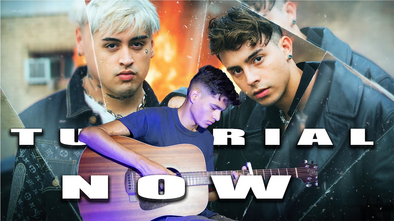 Rusherking, Tiago PZK - NOW || Tutorial guitarra (Bien expicado)