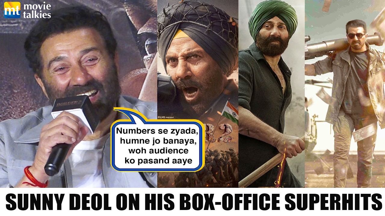 Sunny Deol on delivering box-office superhits with Gadar 2, Jaat, Border 2