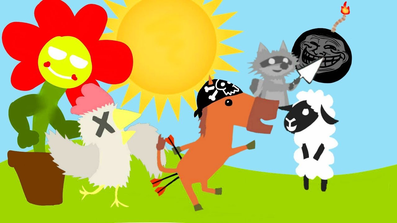 КУРЫ, ЛОШАДИ И РЖАЧ ► Ultimate Chicken Horse #1