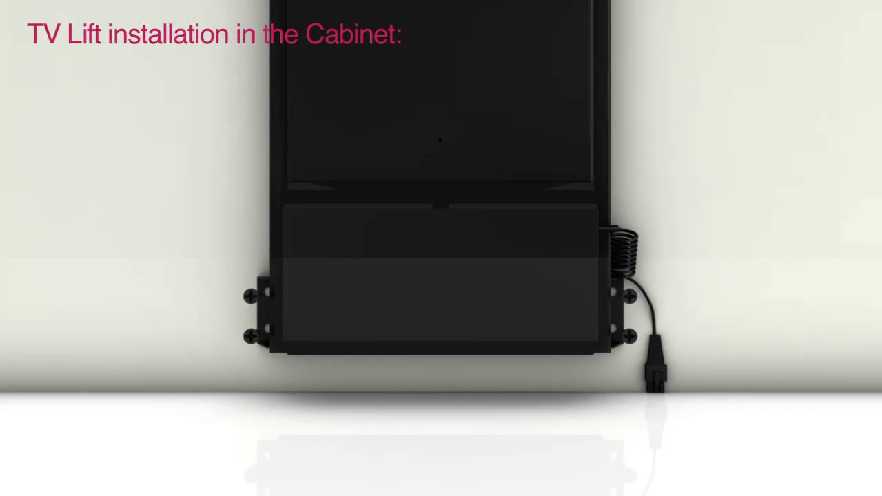 TV Lift-Installation Video
