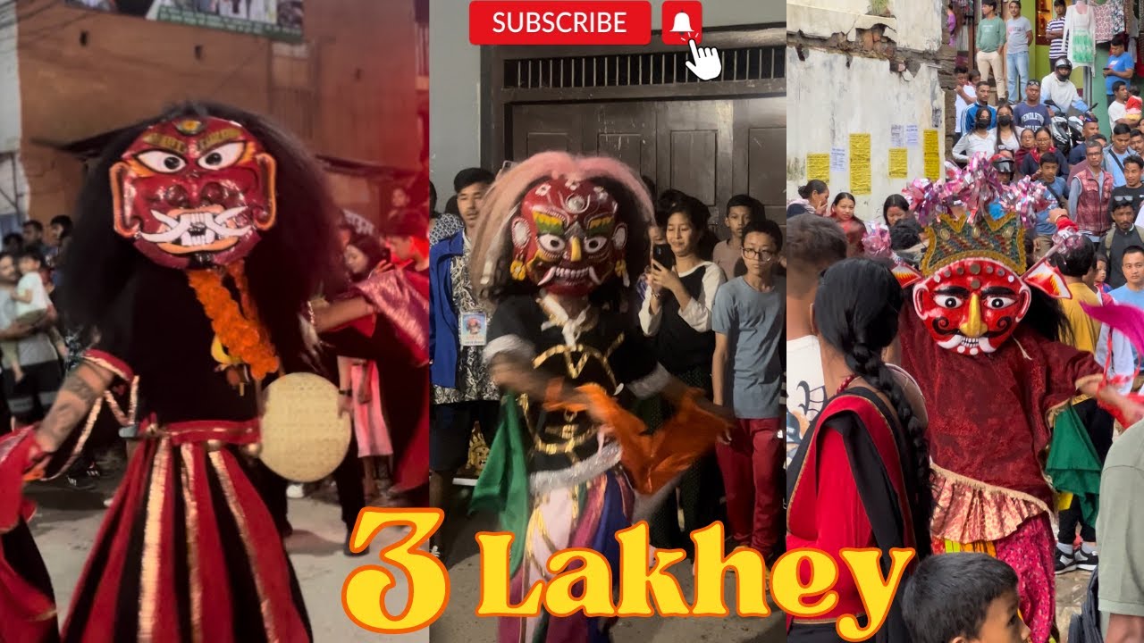 Syangja Lakhey | 3 Different Lakhey in Palpa 👹