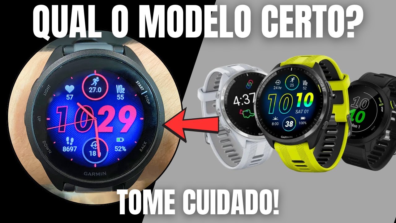 Qual é o MELHOR GARMIN para comprar em 2026? ATENÇÃO NESSES PONTOS!