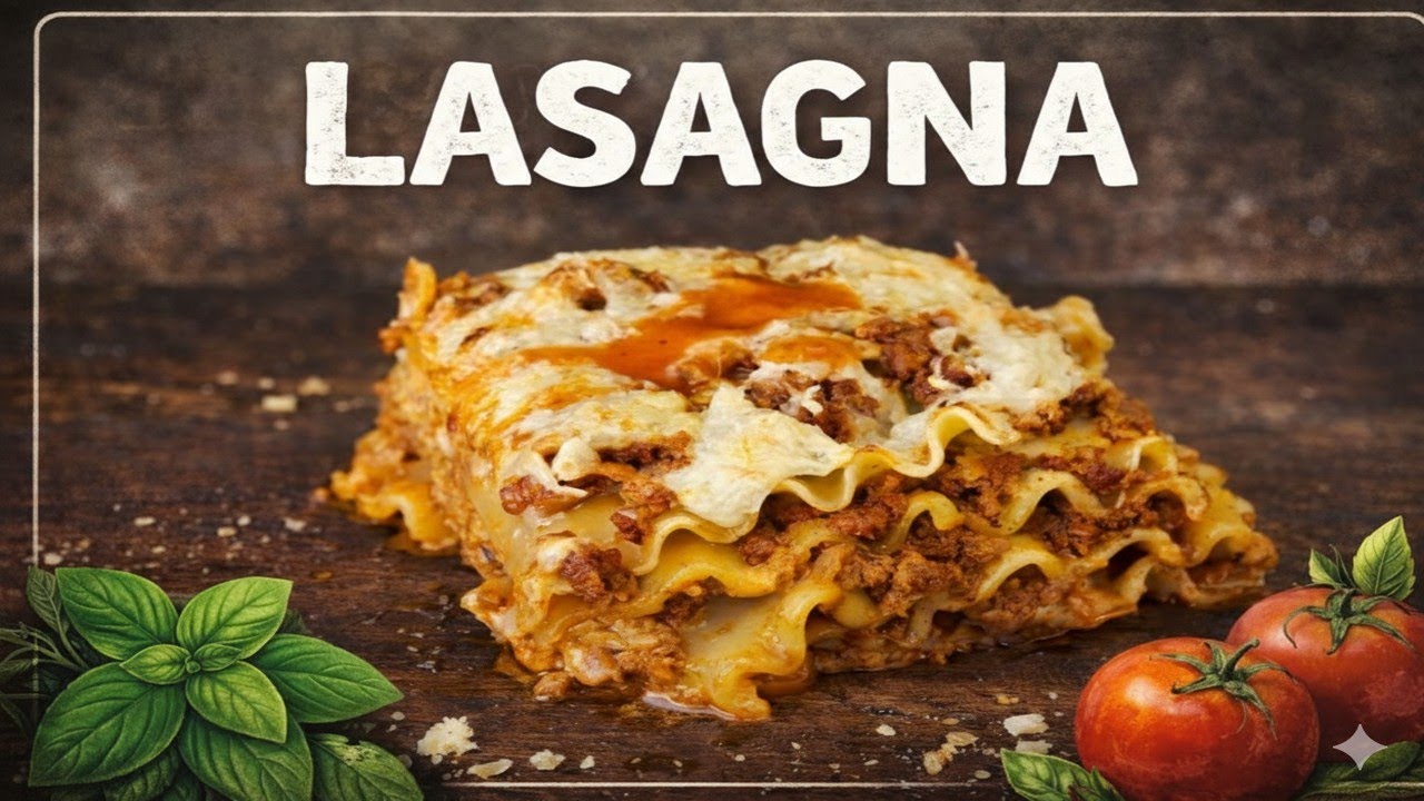 Homemade Lasagna Recipe | Easy & Delicious طرز تهیه لازانیا خانگی | آسان و خوشمزه