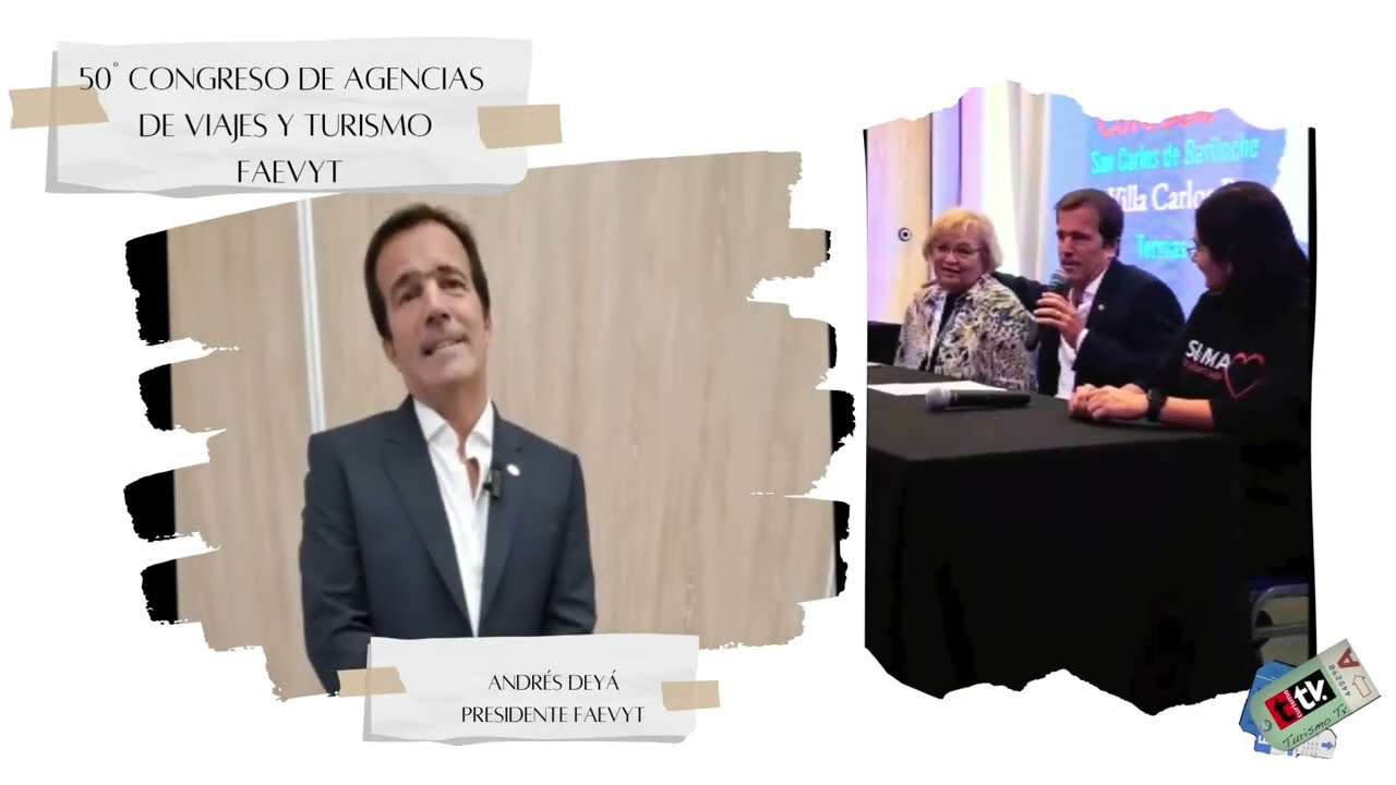 Andrés Deyá (FAEVYT) analiza el 50° Congreso Agentes de Viajes. Feria de Turismo 2025 ✈️Turismo Tv