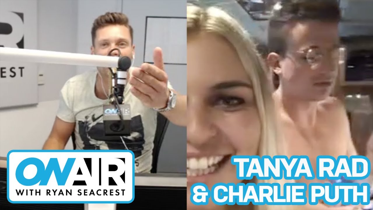 Tanya Rad FaceTimes From Charlie Puth Tour Bus | On Air with Ryan Seacrest