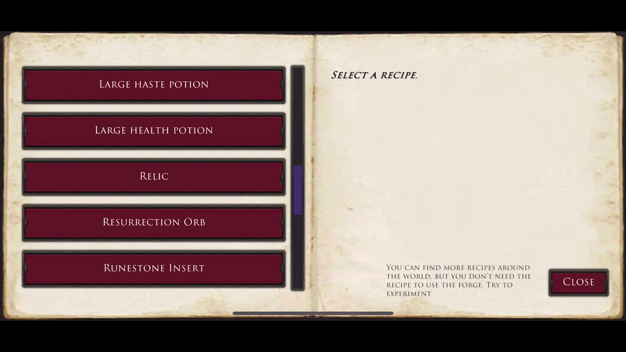 Moonshades : Make Relic Item