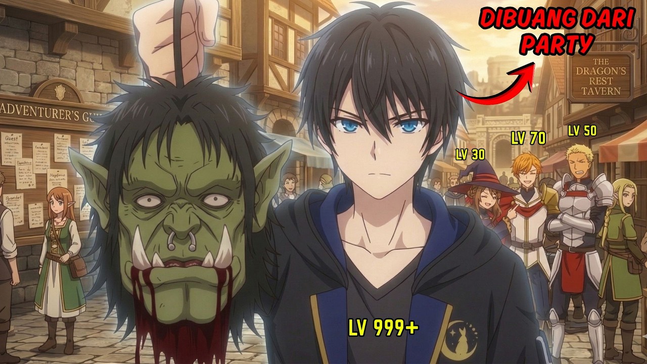 (Ep 1-10) Diusir dari Party Pahlawan, Pria “Tak Berguna” Ini Justru Jadi Monster Paling OP!