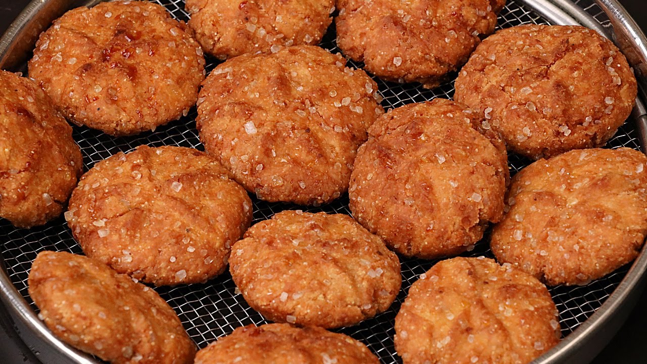छट पूजा के लिए ठेकुआ कैसे बनाते है | Thekua Recipe | Bihari Thekua Recipe | Khasta | KabitasKitchen