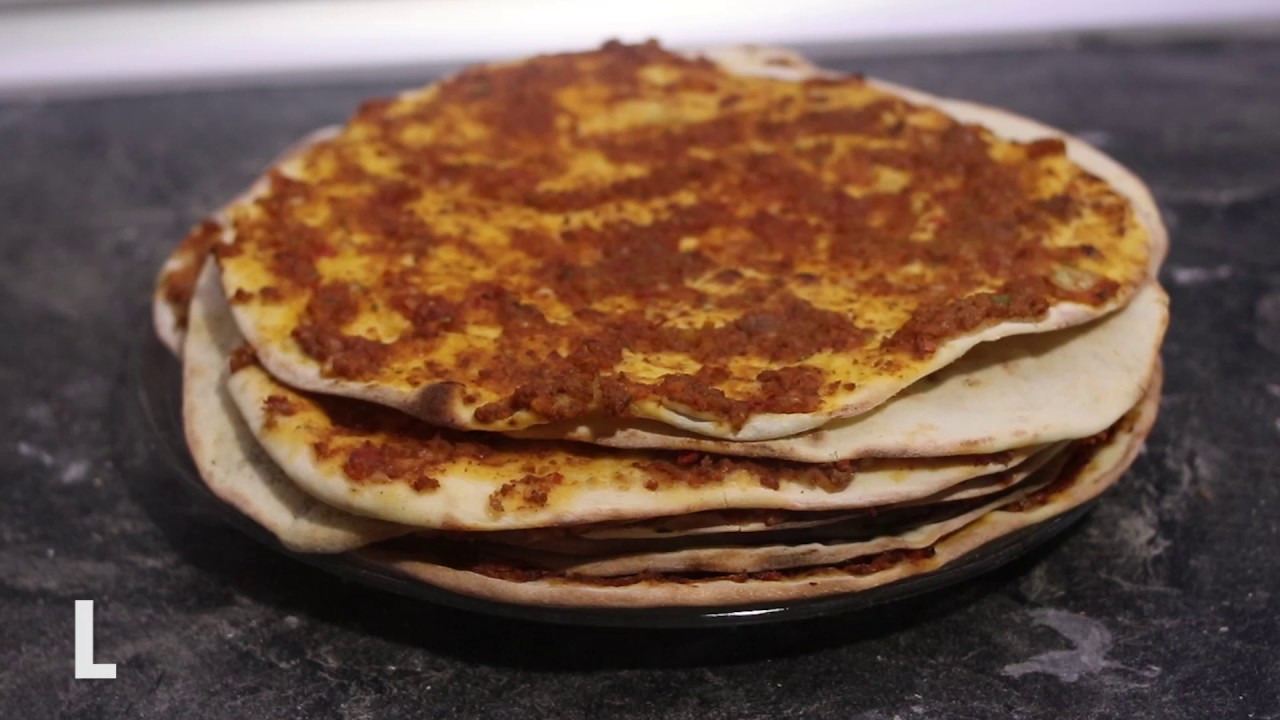 Bestes Rezept - Lahmacun - türkische Pizza Rezept/Recipe/reçete Tutorial