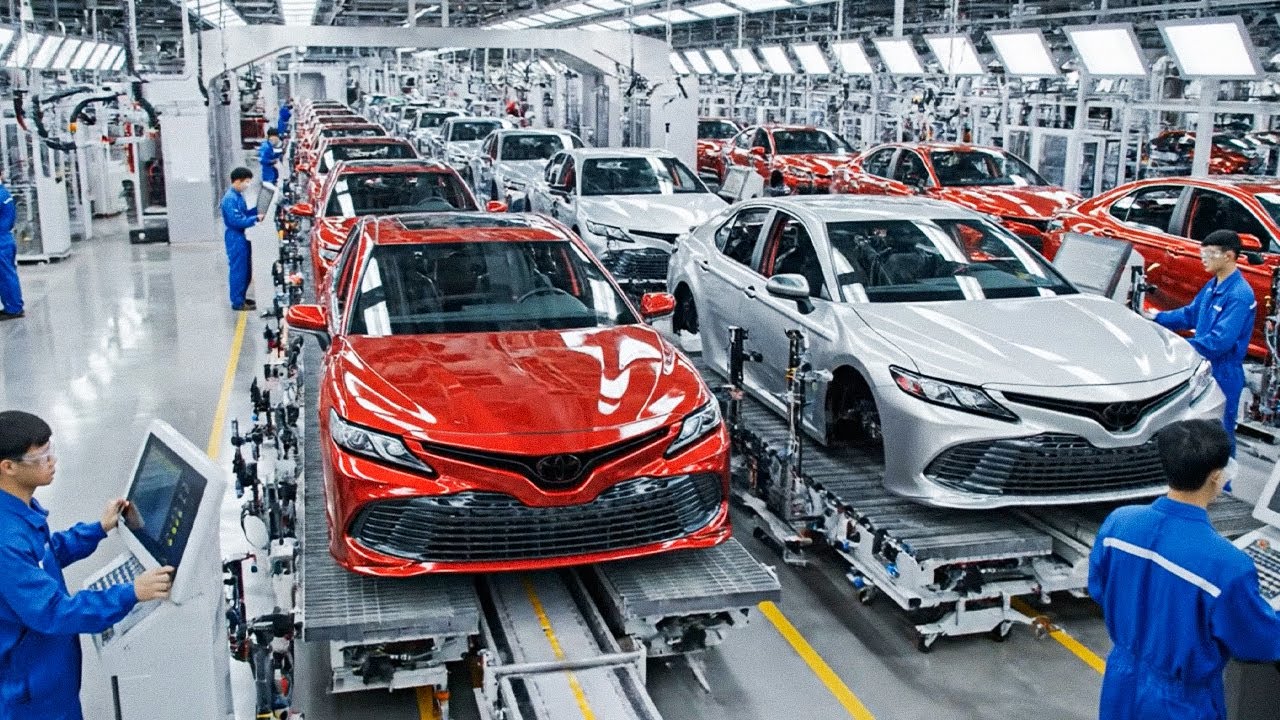 Inside the Toyota Camry Factory – How America’s Favorite Midsize Sedan Is Built Step by Step