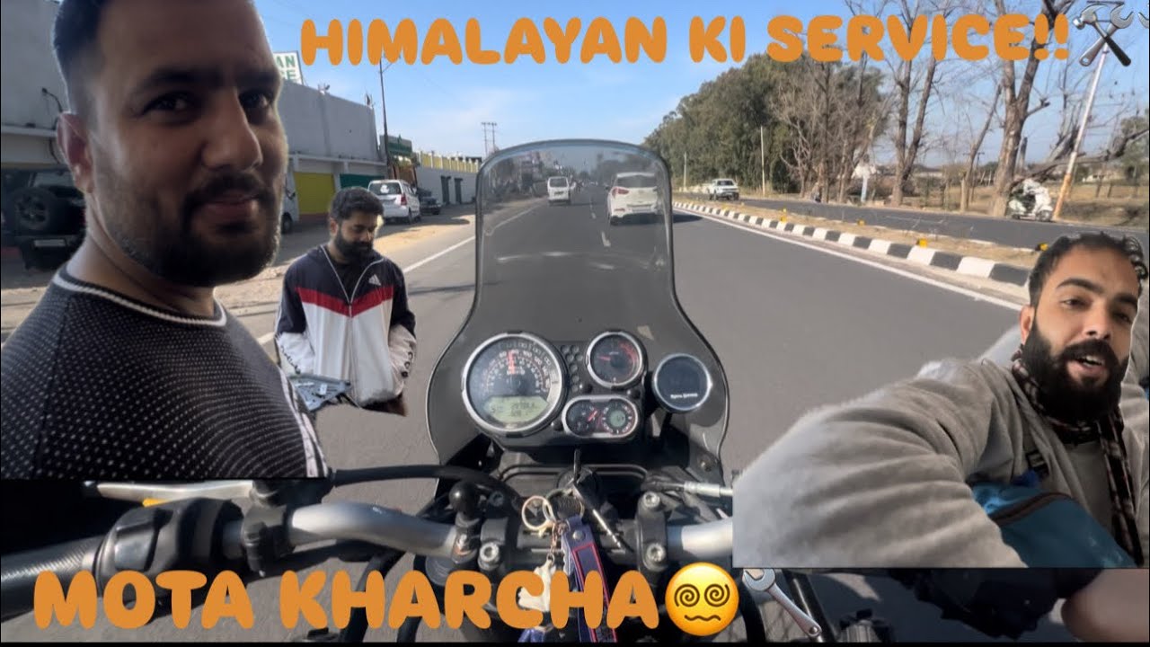 HIMALAYAN KI SERVICE!! IMPORTANT DAY OF EVERY RIDER🔧❤️ 
