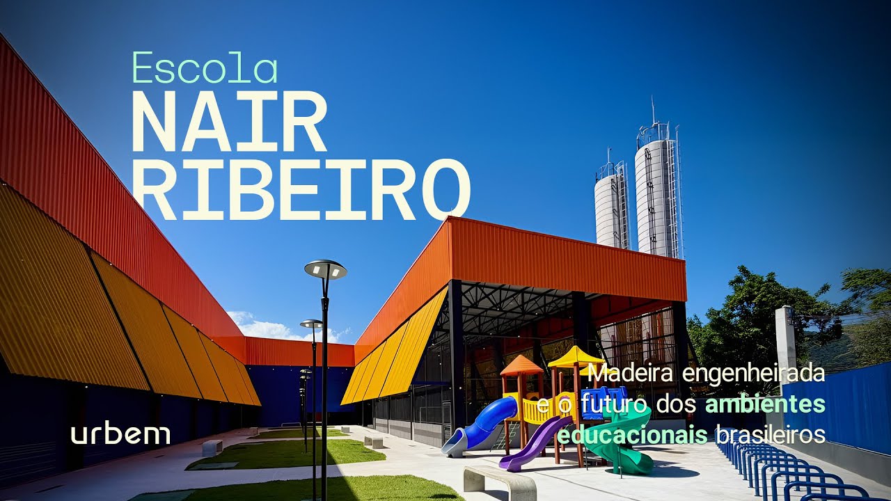 Escolas em madeira: como o mass timber transforma a arquitetura educacional - Esc. Nair Ribeiro EP 1