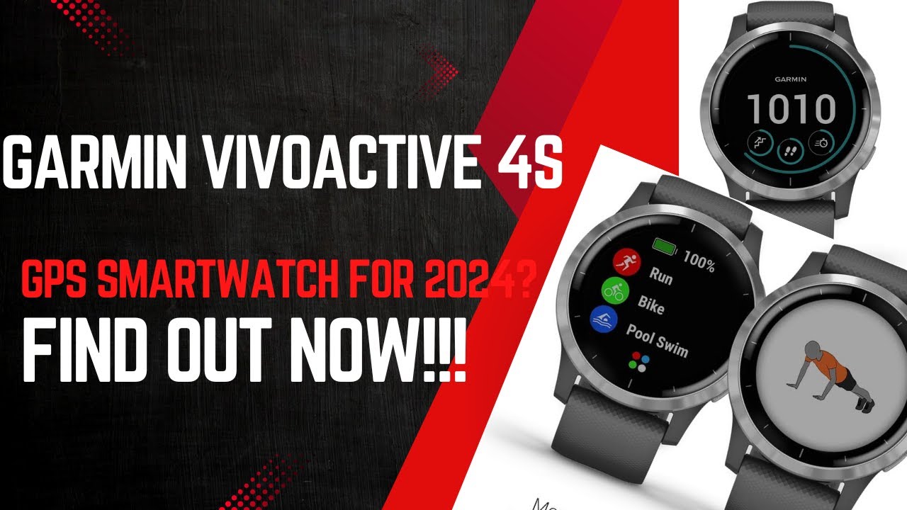 Garmin vivoactive 4S: The Ultimate GPS Smartwatch for 2024? Find out Now!!!!!!