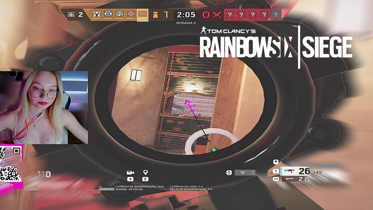 Partida F&Aacute;CIL @priscilaneo | RAINBOW SIX SIEGE