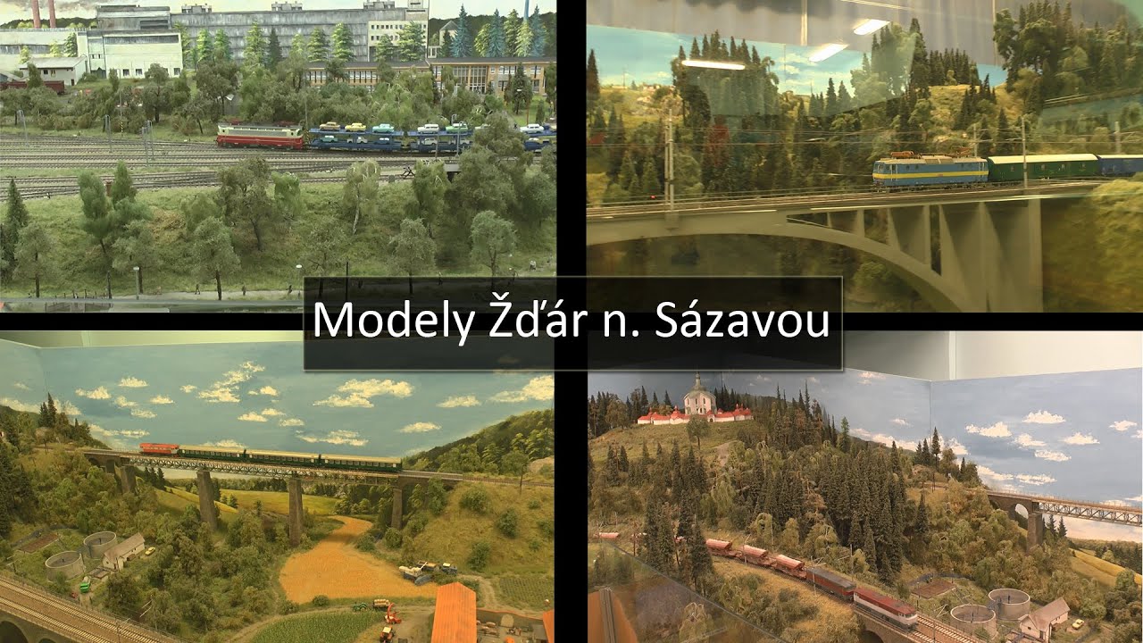 Modelové kolejiště ve Žďáru nad Sázavou (7.7.2021)