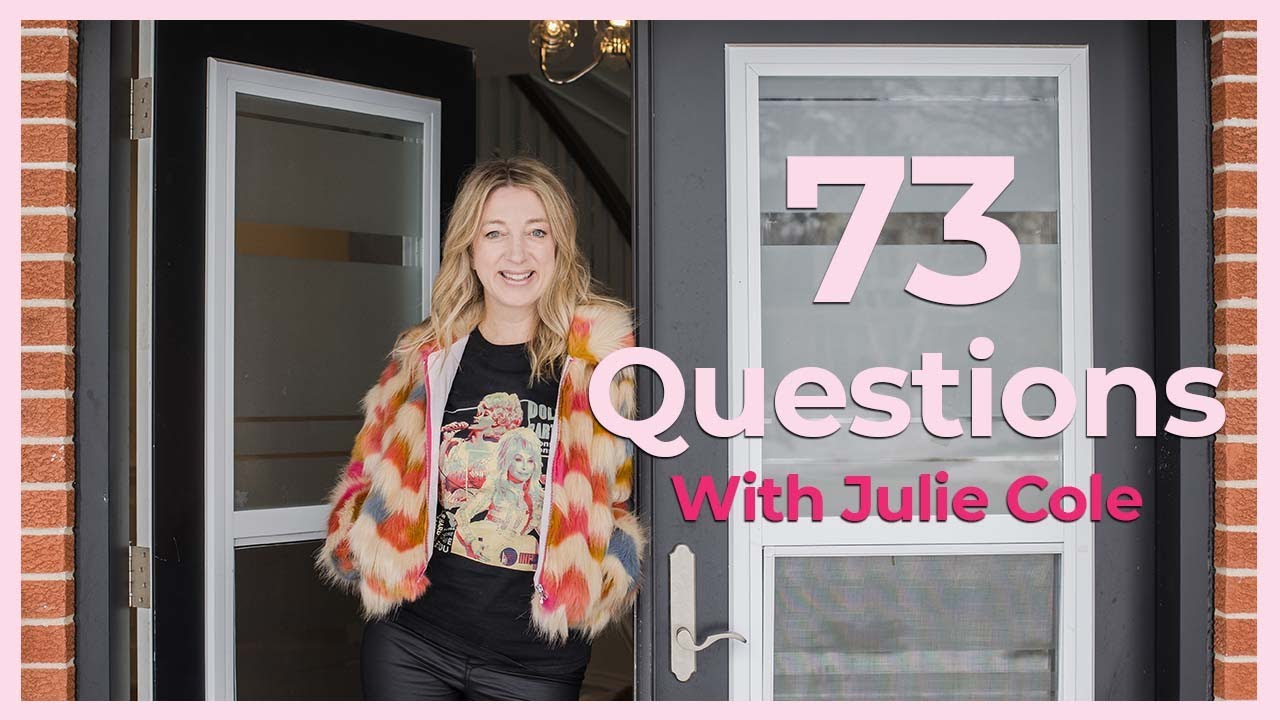 73 Questions with Julie Cole (mom of 6, co-founder, new author) | Mabel's Labels